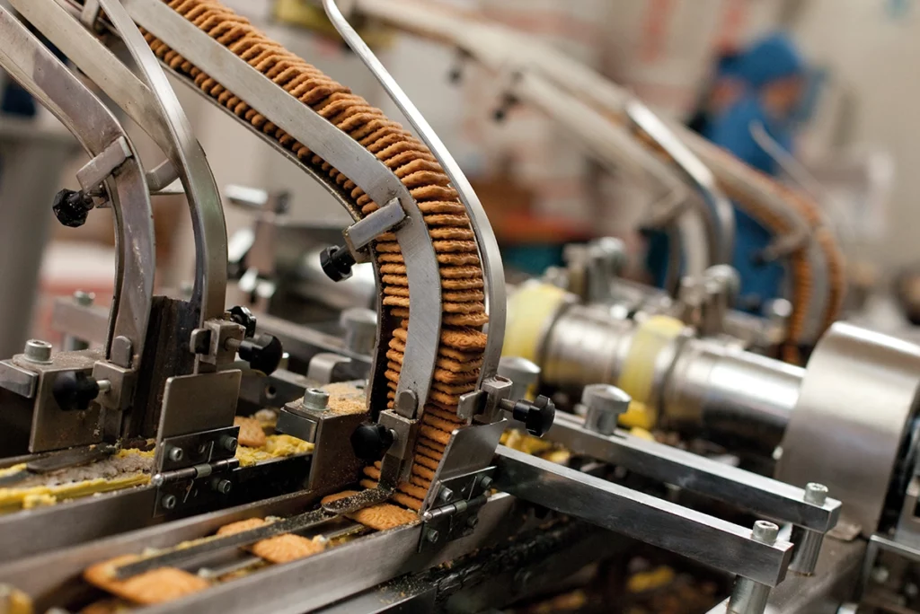 Machine in de voedsel industrie